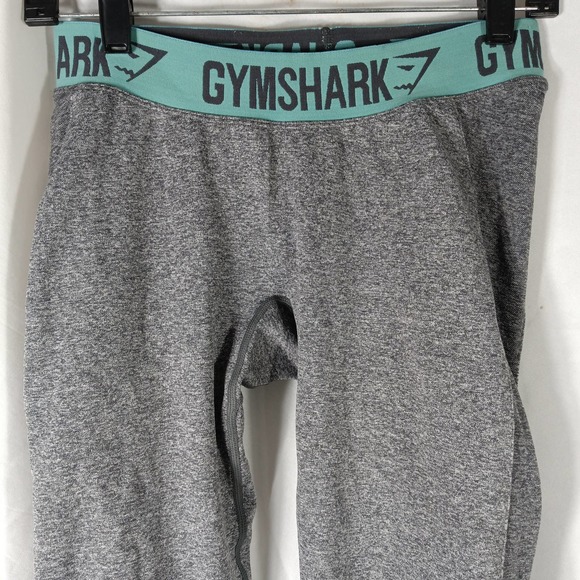 Gym Shark Women Athletic Workout Leggings Gray - Picture 3 of 7